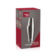 VACU VIN TIN ON TIN COCKTAIL SHAKER | STAINLESS STEEL