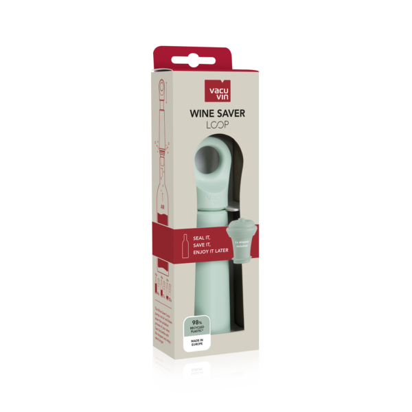 VACU VIN WINE SAVER LOOP JADE | 1 STOPPER