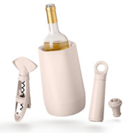 Vacu Vin Wine Set Host Sand