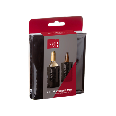 Vacu Vin Cooler Sleeve Black Mini