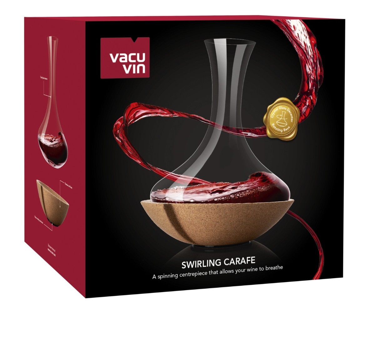 VACU VIN SWIRLING CARAFE