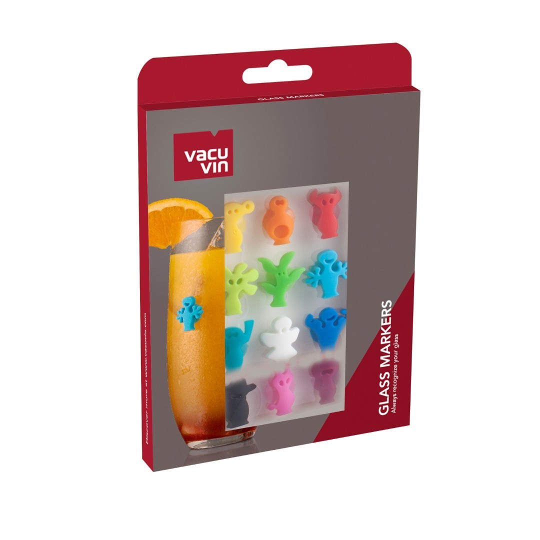 VACU VIN GLASS MARKERS PARTY