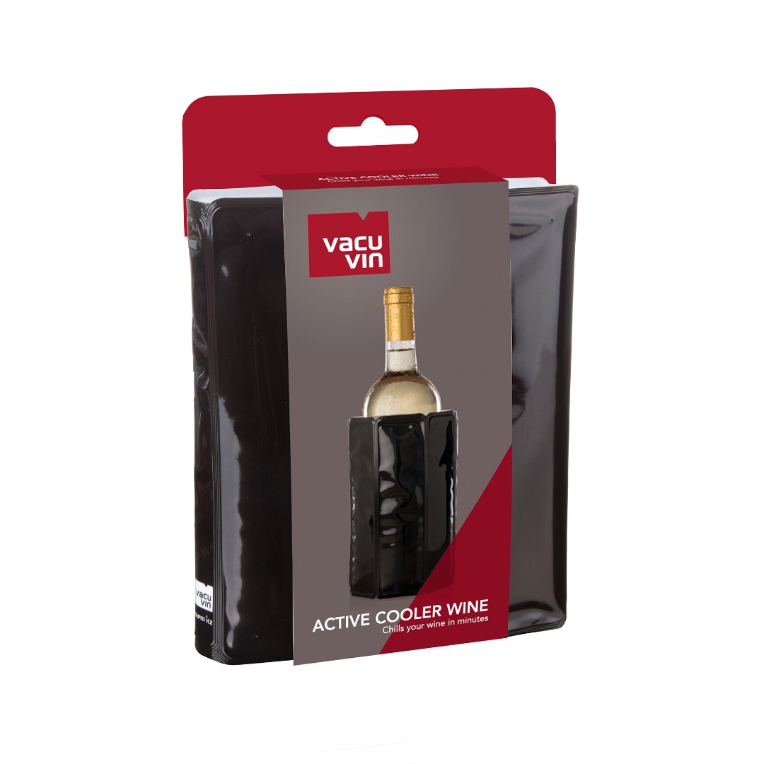 Vacu Vin Active Cooler Wine Black