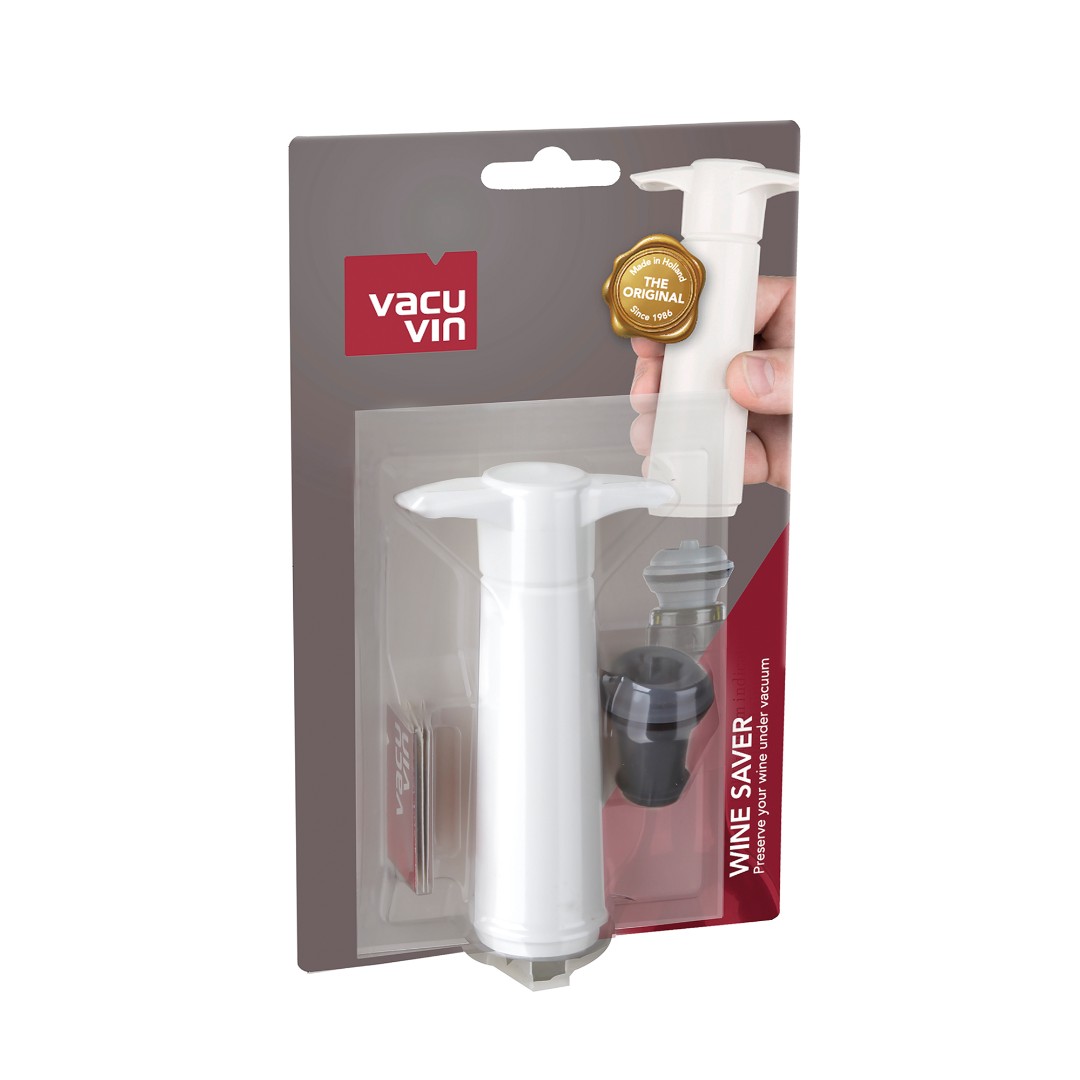 Vacu Vin Wine Saver White