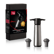 Vacu  Vin Wine Saver Stainless Steel Gift Box
