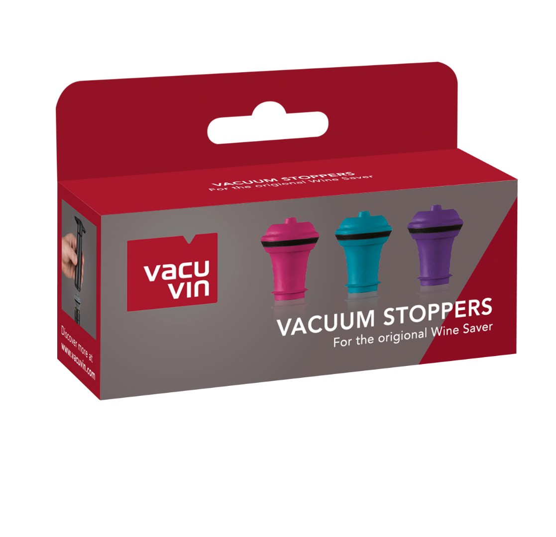 Vacu Vin Vacuum Wine Stopper | Set of 3